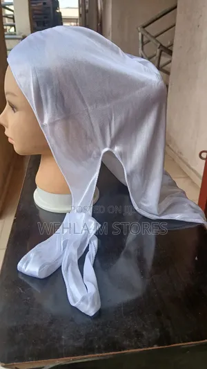 Durag With Long Tail (White)