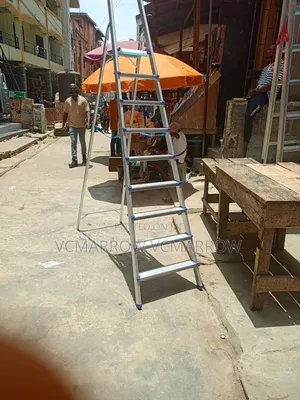 9 Step Aluminum Ladder Made in Turkey