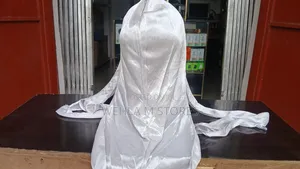 Fashionable Durag With Long Tail (Silver)