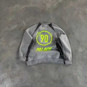 Palace X Nike T90 Tech Crewneck – Volt Edition