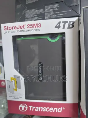 Transcend External 4tb HDD Drive