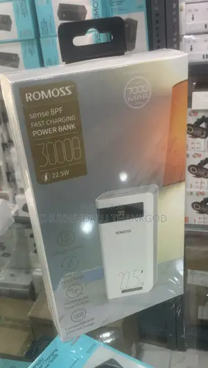 Romoss 30000mah Mobile Smart Power Bank Romoss White