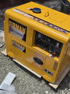 Strong Engine 12kva Firman Soundproof Generator