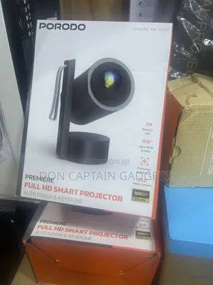 Porodo Premiere Full Hd Smart Projector Auto Focus And Keystone