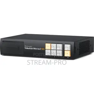Blackmagic Design Videohub Mini 6x2 12g Router