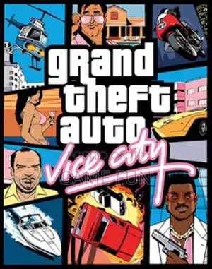 Gta Vice City Grand Theft Auto Pc Games Laptop Computer