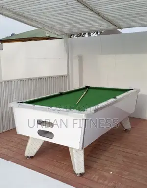 White Gloss Local Marble Snooker