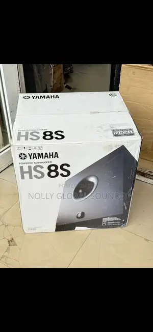 Yamaha Hs8 Studio Subwoofer,Black (1 Piece)