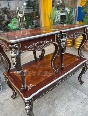 Brand New Quality and Imported Royal Centre With 2 Side Tables