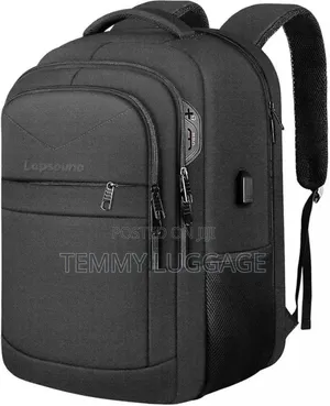 Laptop Backpack With Usb Cord