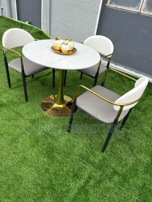 Brand New Quality and Imported Luxury Turkey Dinning Set by 3 Chairs