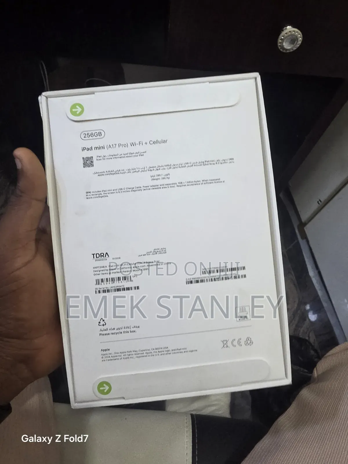 New Apple iPad mini 7 256 GB