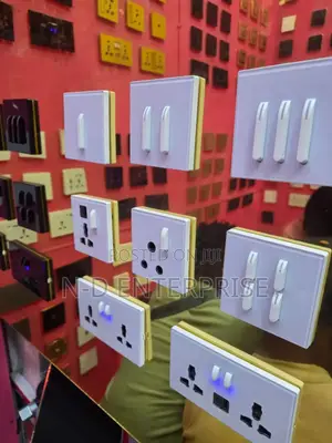 Piano Double Socket And Switch