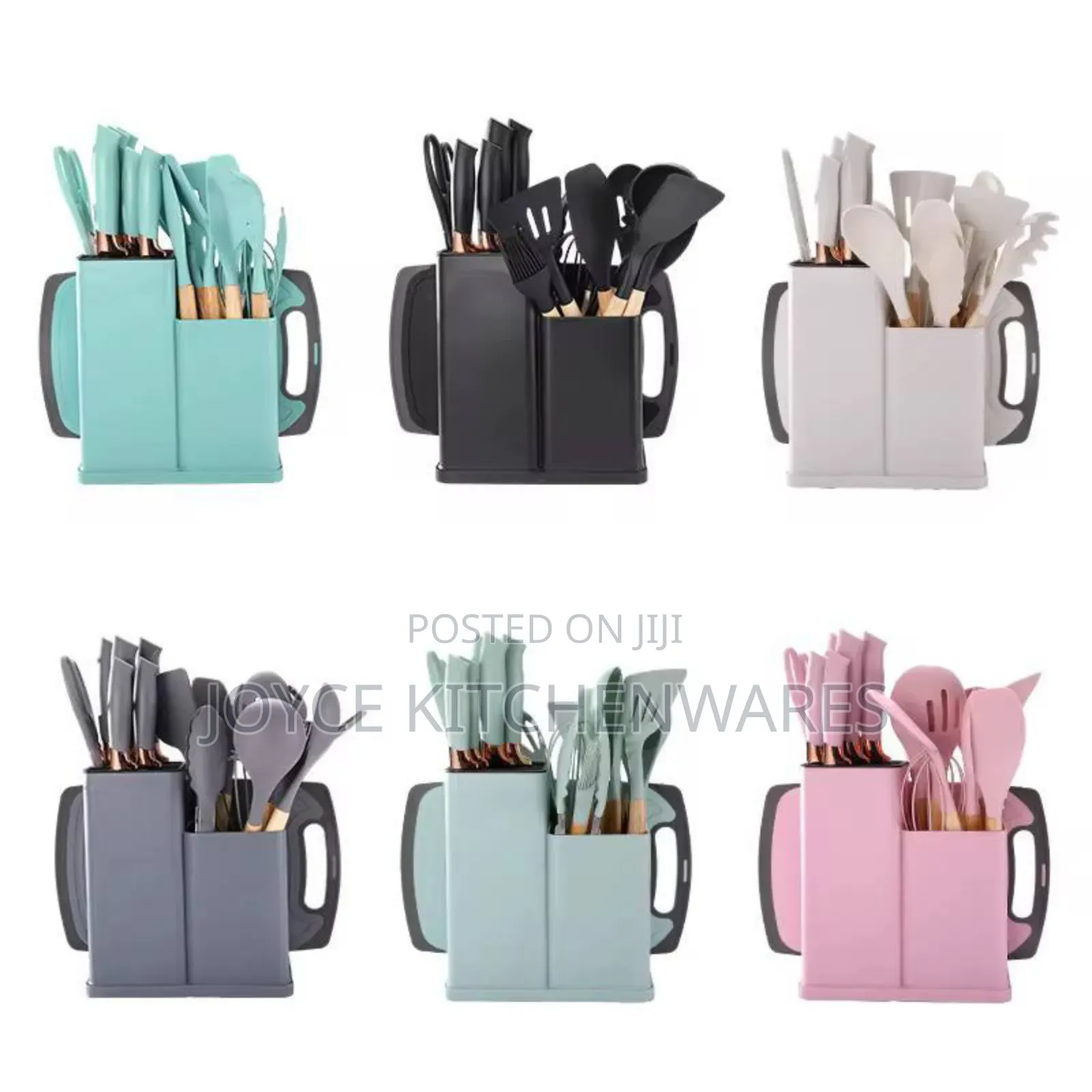 Silicone Kitchen Utensils Set