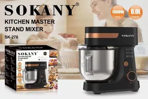 Sokany Sk-276 Stand Mixer With 12 Speed Settings 6.0l Capacity