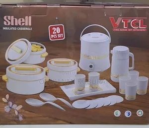 *20pcs VTCL Shell Insulated Casserole Set