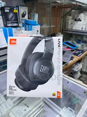 JBL Live 770nc Wireless Over-Ear Noise-Cancelling Headphones