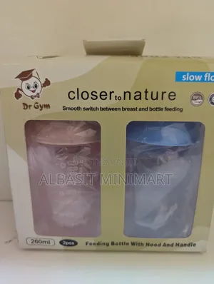 Dr Gym Closer to Nature 2 in 1 Feeding Bottle