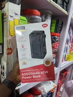 Itel Powerpulse Turbo 60,00pmah 65w Powerbank