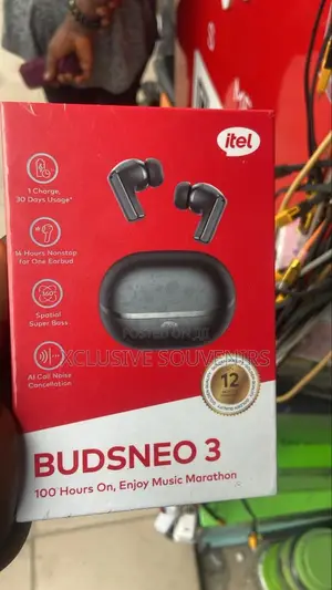 Itel Budsneo 3 Noise Cancellation Wireless Earpods