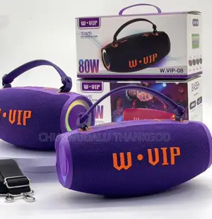 W.Vip 80w Deep Bass High Quality Sound Speaker Indoor/ Outdoor