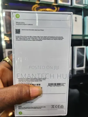 New Apple iPhone 16 Pro 128 GB Silver