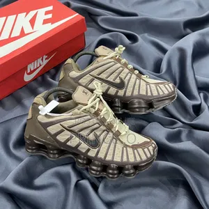 Nike Shox Tl Khaki Brown Sneakers
