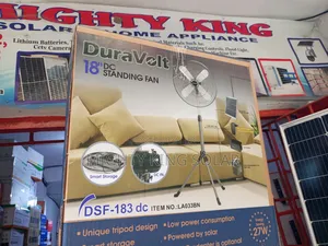 18 Inches Dura Volt Standing Dc Solar Fan