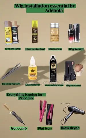 Wig Installation Essential by Adebola
