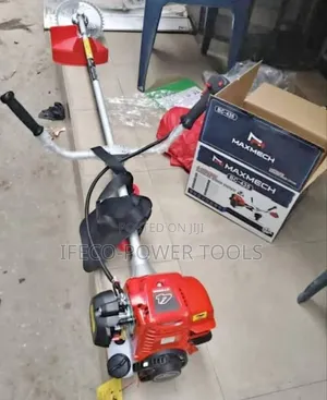 Petrol-Powered Brush Cutter, Specifically a Maxmech Bc-455.