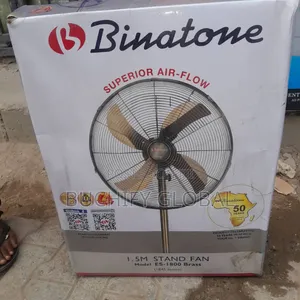 Binatone Brass Standing Fan