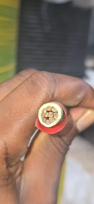 35mmx1core Green and Yellow Cable