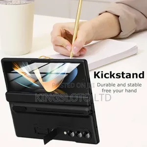 Galaxy Z Fold 4 Case, Built-in Hd Clear Screen Protector