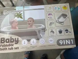 9 in 1 Foldable Bath Set With Breast Pump