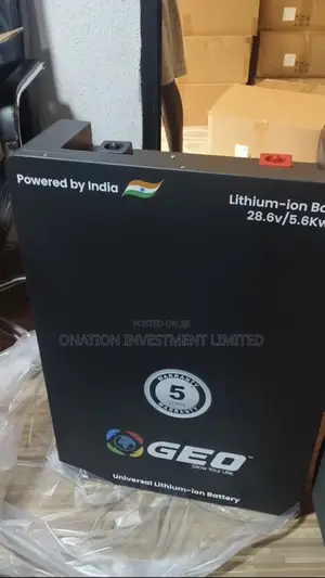 Geo Su-Kam 5.6kwh 24v Lithium Battery – Reliable Solar Storage