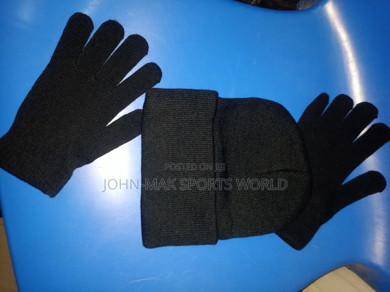 Winter Cap and Winter Gloves Set