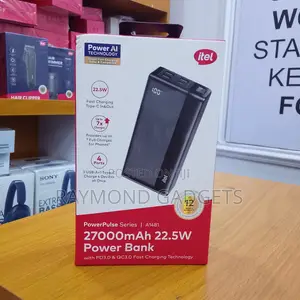 Itel Powerpulse I 27000mah Power Bank 22.5w Fast Charge A1481