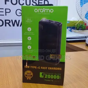 Oraimo Traveler 15 20000mah Power Bank Opb-1201p 15w Fast Charge