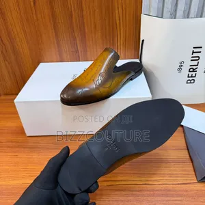 Original Italian Berluti Half Shoes Available in Store