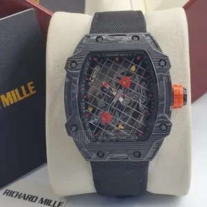 Premium Rm Style Automatic Watch | Leather Strap | Men's Collection