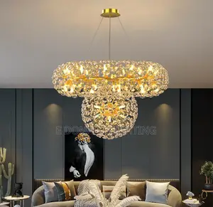 Led Double Color Chandelier
