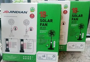 Quality Jdjindian 18" Rechargeable Fan Powered With Lithium Battery