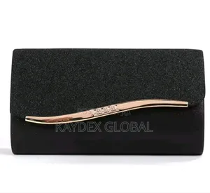 Ladies Black Clutch Purse