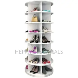 6-Layers Rotating Shoe and Bag Rack
