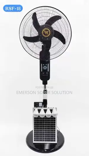 Solar Rechargeable Fan