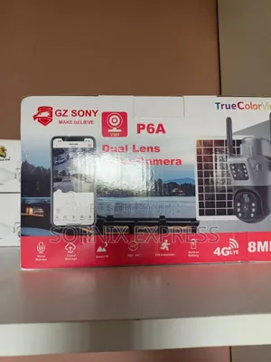 Double Lens Solar Camera CCTV 4g/Wifi