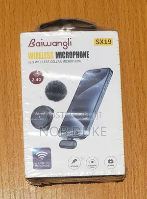Sx19 Dual Wireless Noise Reduction Microphone for Smartphones