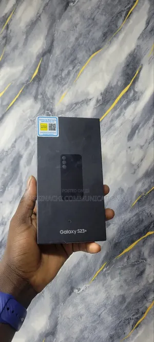 New Samsung Galaxy S23 Plus 256 GB Black