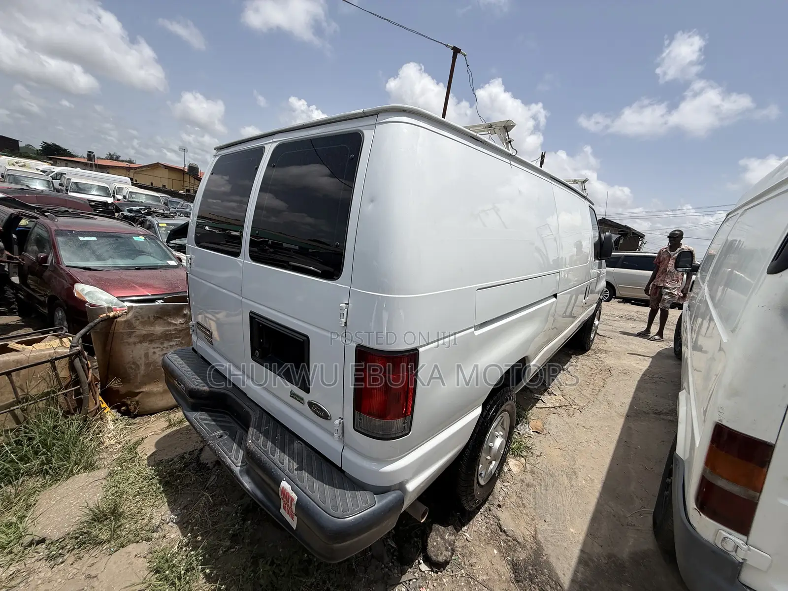 Ford E250 2014 White
