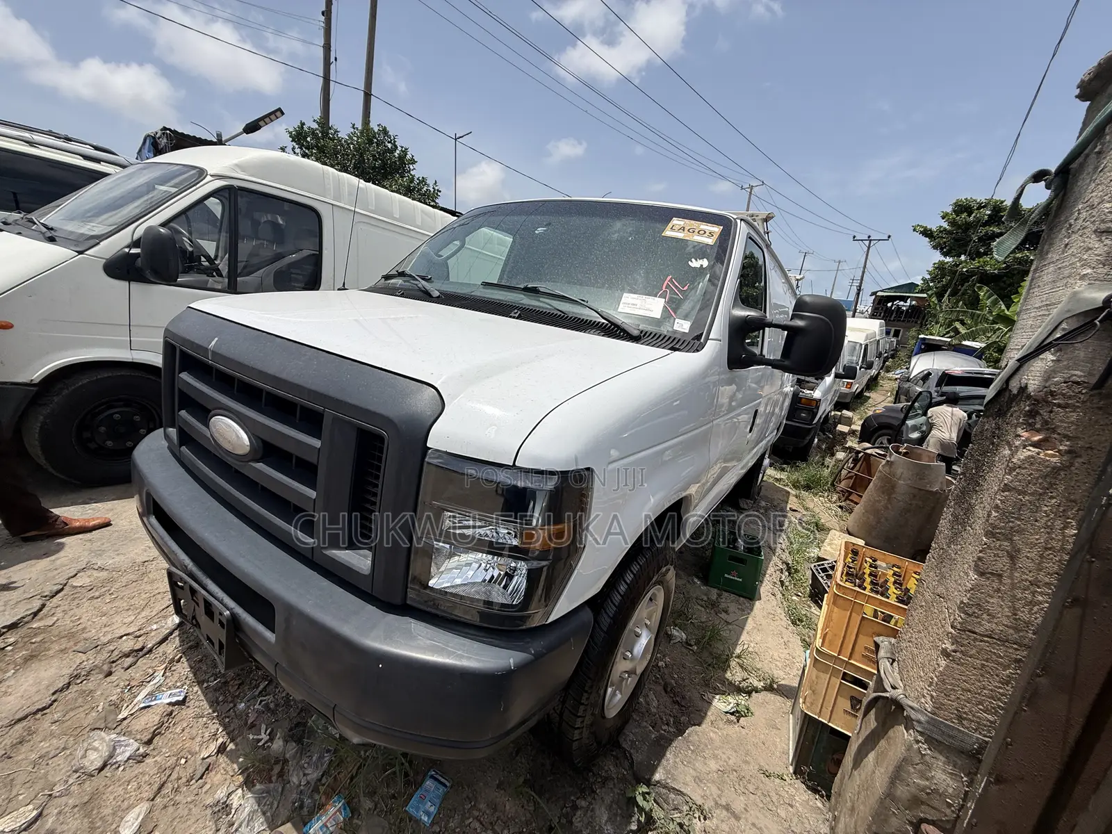 Ford E250 2014 White
